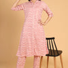 Gul B Rekha mandarin collar kurta pants set